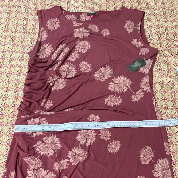 Vince Camuto Dusty Rose Asymmetrical Maxi Dress | Size 3X - Picture 5 of 14